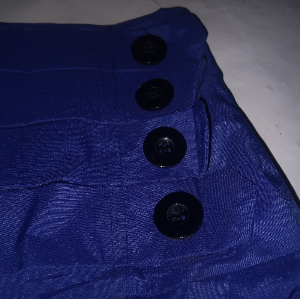 Blue Renaissance/Victorian style cinch skirt - Picture 9 of 11
